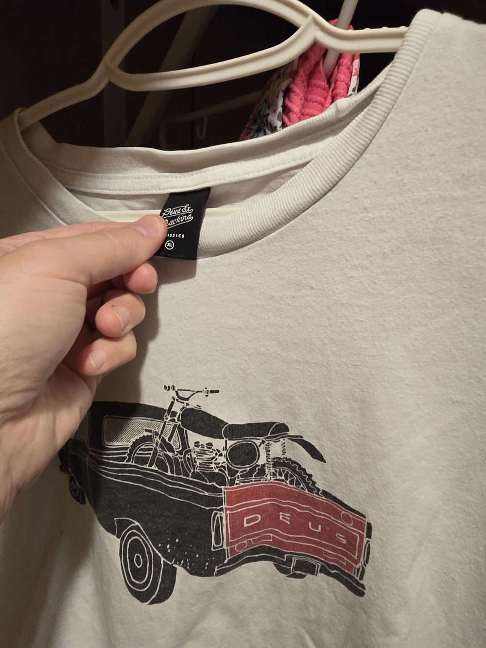 Deus Ex Machina White Graphic Tee - Men's Casual Shirt Xl - Picture 9 of 9
